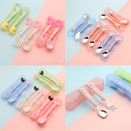 禮品訂造兒童便攜可重用餐具紀念品