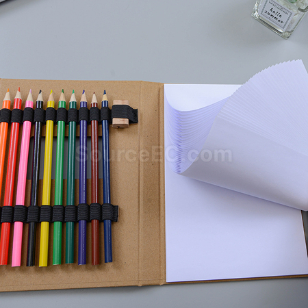 禮品訂造彩鉛筆記本紀念品