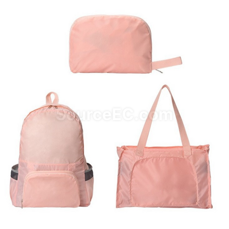 禮品訂造多功能折疊背囊紀念品