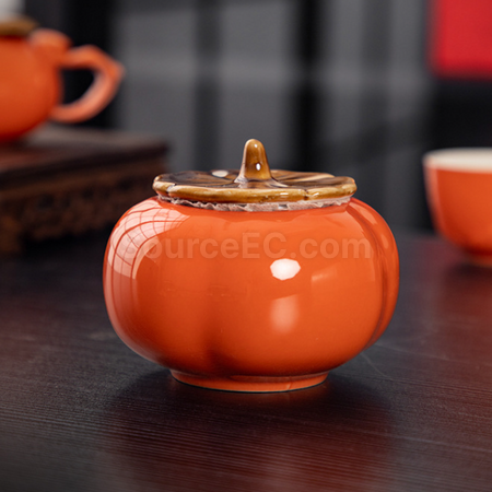 禮品訂造柿柿如意茶具套裝紀念品