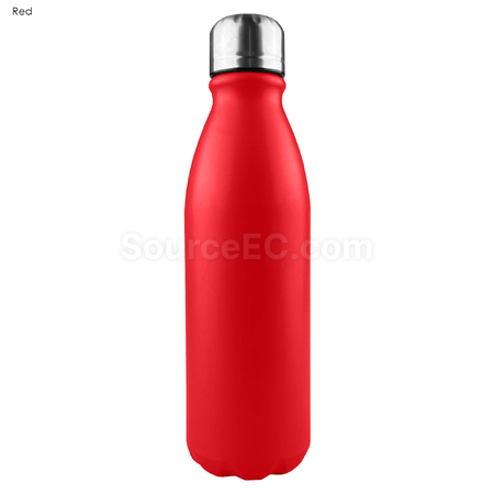 禮品訂造25.4OZ 201不銹鋼蓋PP瓶身鋁製水樽紀念品