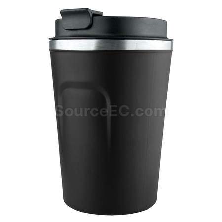 禮品訂造12OZ雙層不銹鋼PP蓋咖啡杯紀念品
