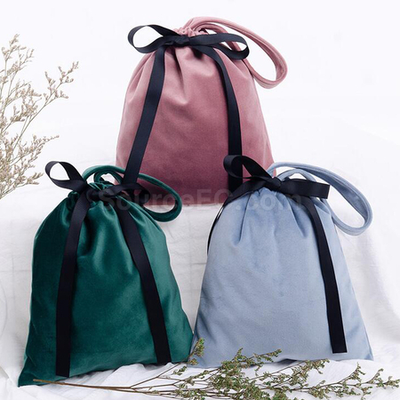 禮品訂造絲絨托特袋紀念品