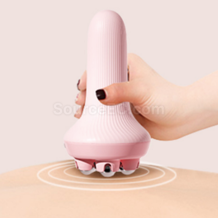 禮品訂造手動滾輪按摩器紀念品