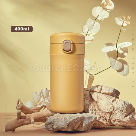 禮品訂造陶瓷內膽咖啡杯紀念品
