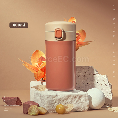 禮品訂造陶瓷內膽咖啡杯紀念品
