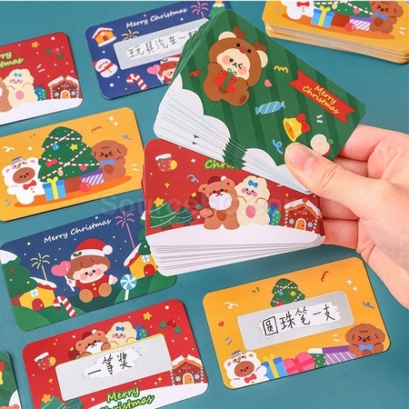 禮品訂造DIY自制幸運刮刮卡紀念品
