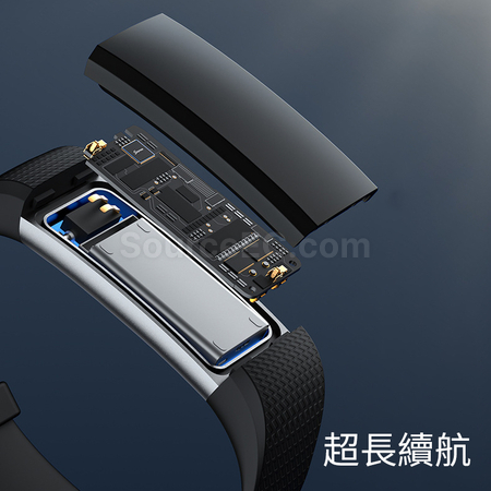 禮品訂造心率睡眠監測運動計步手環紀念品