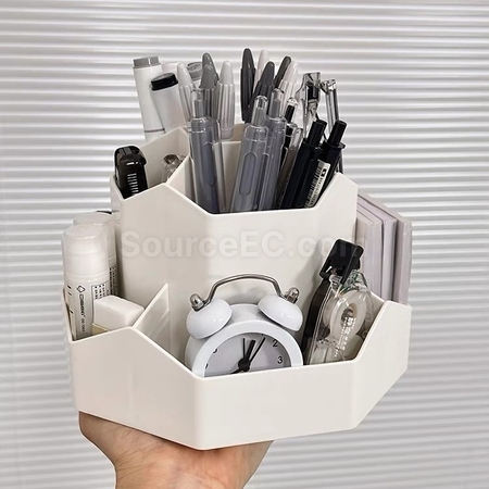 禮品訂造大容量旋轉筆筒紀念品