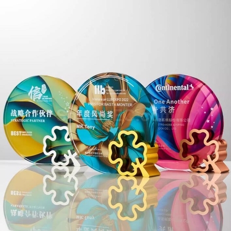 禮品訂造水晶獎座紀念品