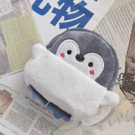 禮品訂造企鵝零錢包紀念品