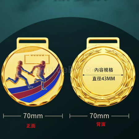 禮品訂造接力獎牌紀念品