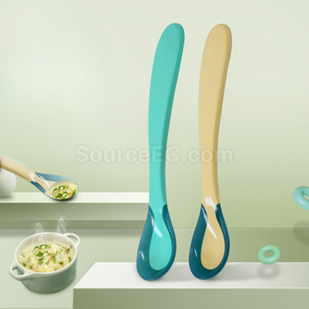 禮品訂造感溫變色嬰兒輔食勺紀念品