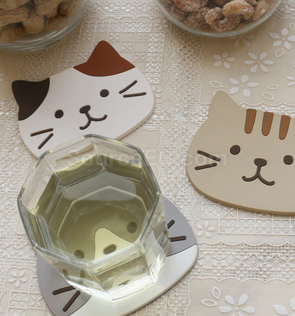 禮品訂造猫咪杯墊紀念品