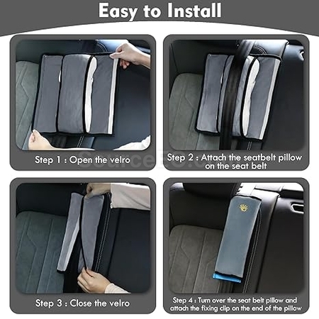 禮品訂造汽車卡通安全帶護套紀念品