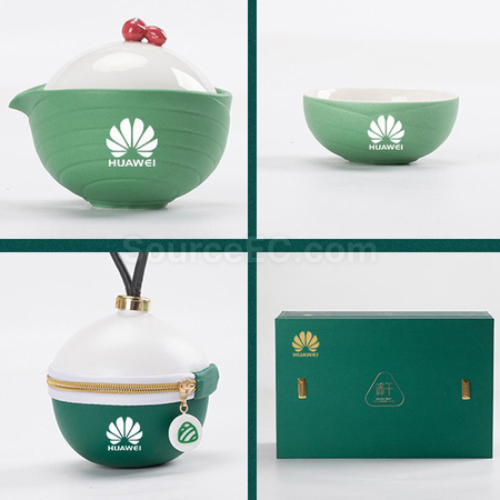 禮品訂造一見粽情端午旅行茶具套裝紀念品