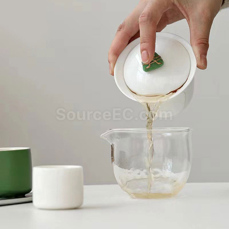 禮品訂造一見粽情端午旅行茶具套裝紀念品