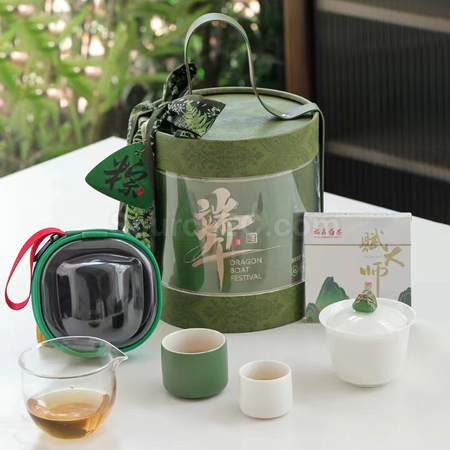 禮品訂造一見粽情端午旅行茶具套裝紀念品