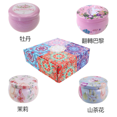 禮品訂造民族風香氛蠟燭禮盒組紀念品