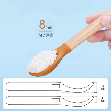 禮品訂造短柄木頭餐具紀念品