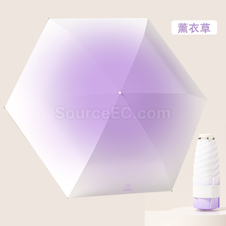 禮品訂造漸變摺疊雨傘紀念品
