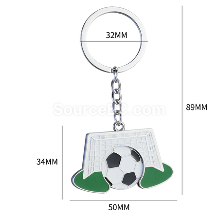 禮品訂造足球鑰匙扣紀念品