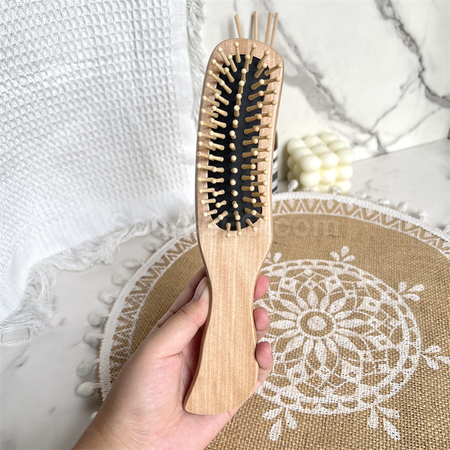 禮品訂造按摩木質梳紀念品