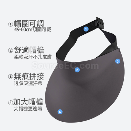 禮品訂造輕便防曬帽紀念品