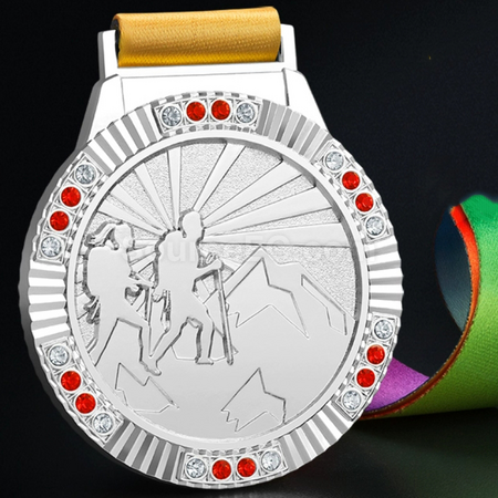 禮品訂造登山金屬獎牌紀念品