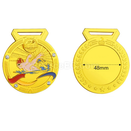 禮品訂造游泳金屬獎牌紀念品