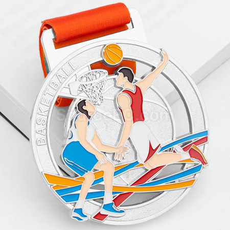 禮品訂造籃球金屬獎牌紀念品