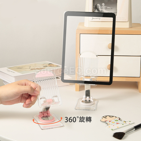 禮品訂造旋轉透明手機平板支架紀念品