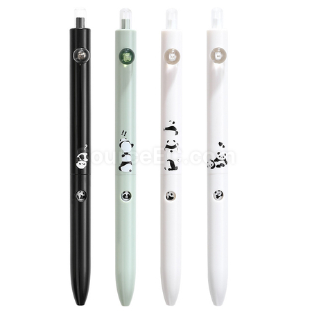 禮品訂造熊貓變臉速乾中性筆紀念品