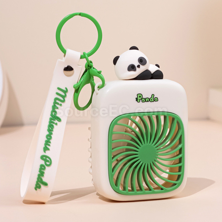 禮品訂造熊貓迷你風扇紀念品