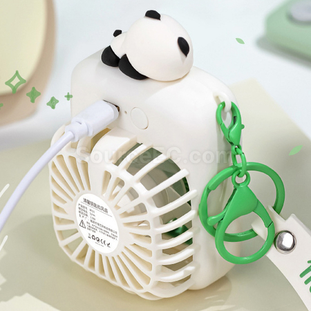 禮品訂造熊貓迷你風扇紀念品