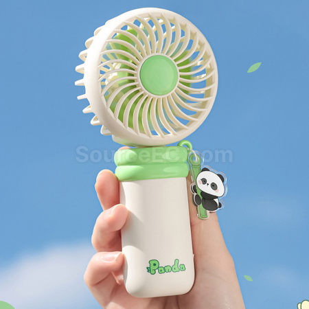 禮品訂造熊貓迷你風扇紀念品