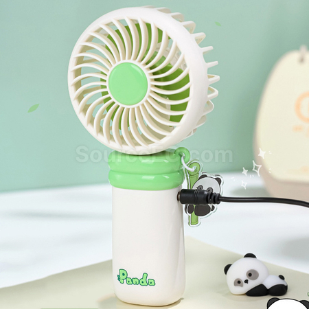 禮品訂造熊貓迷你風扇紀念品