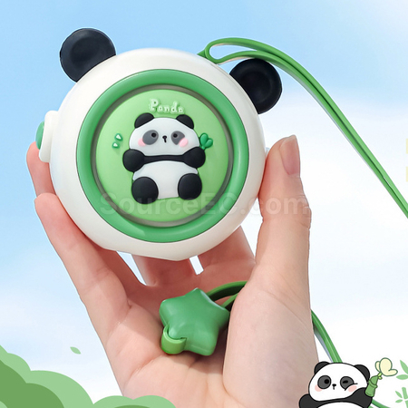 禮品訂造熊貓迷你風扇紀念品