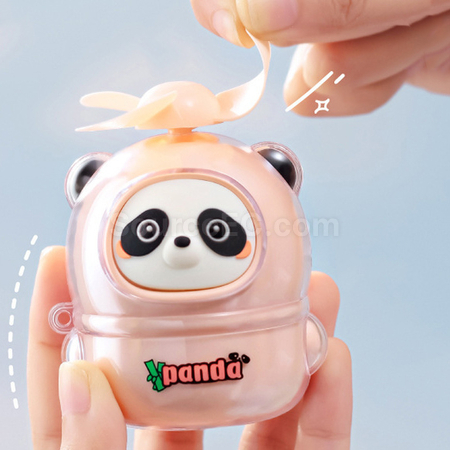 禮品訂造熊貓迷你風扇紀念品
