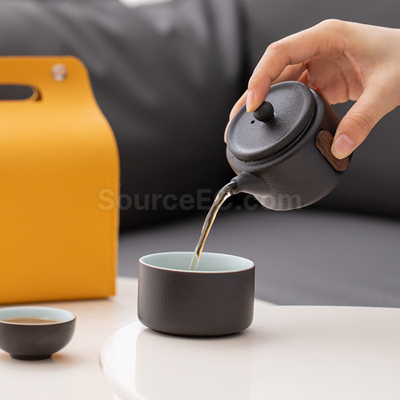 禮品訂造手提便攜旅行茶具套裝紀念品
