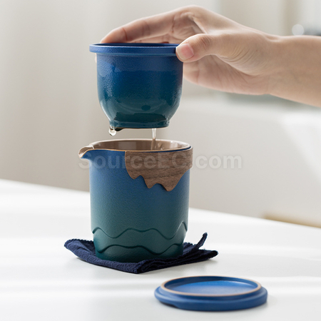 禮品訂造手提便攜旅行茶具套裝紀念品