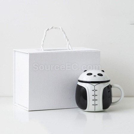 禮品訂造熊貓馬克杯大肚杯紀念品