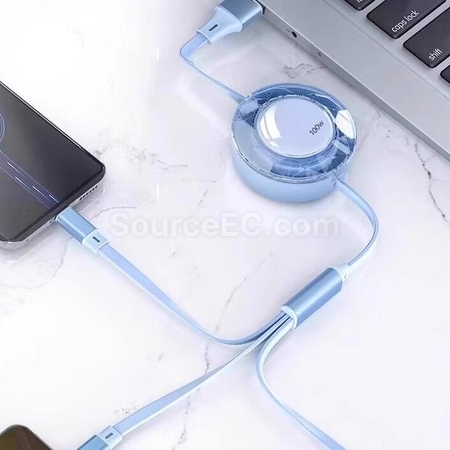 禮品訂造66W超級快充一拖三充電線紀念品