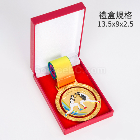 禮品訂造擊劍獎牌紀念品