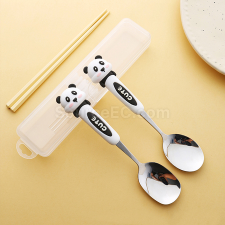 禮品訂造熊貓自備餐具套裝紀念品