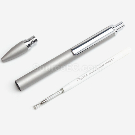 禮品訂造三口按動金屬筆紀念品