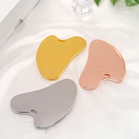 禮品訂造不銹鋼按摩臉刮痧板片紀念品