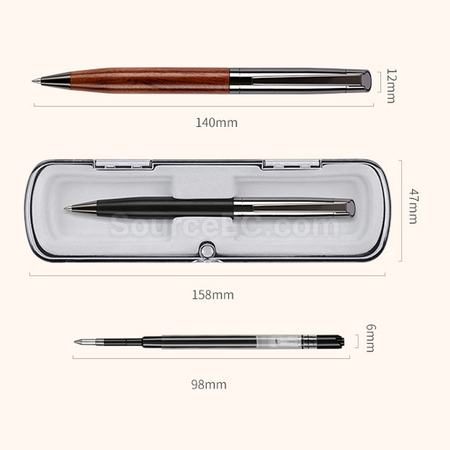 禮品訂造木質金屬筆紀念品