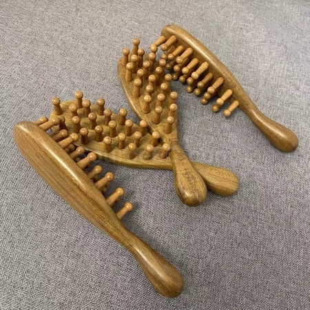 禮品訂造木質按摩梳紀念品