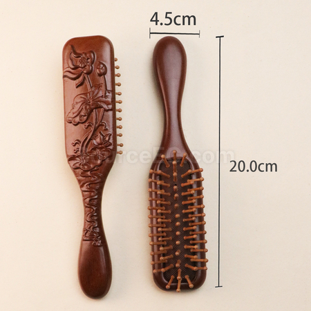 禮品訂造木質按摩梳紀念品